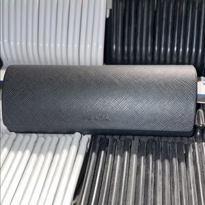 Prada Textured Black Eyewear Case